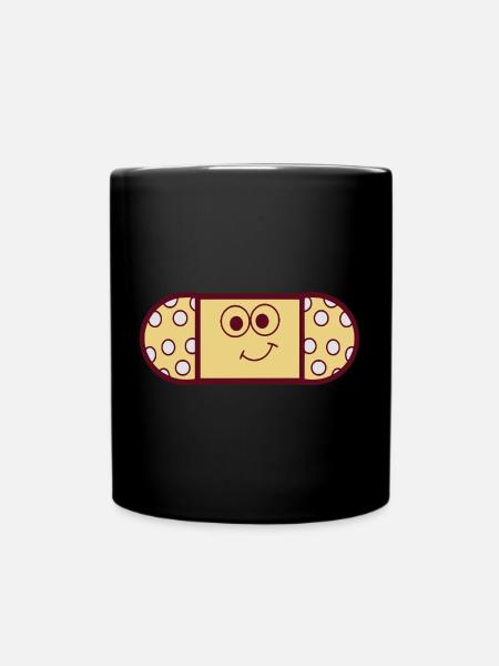 Pflaster - Tasse einfarbig - Schwarz