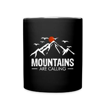 escalade alpinisme alpinisme escalade sportive - Mug uni - noir - Devant