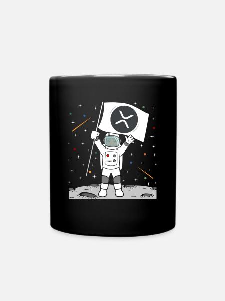 Moon XRP - Tasse einfarbig - Schwarz
