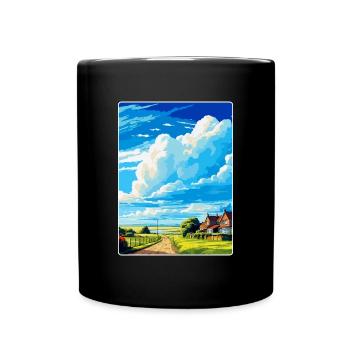 New Romney England Uk Vintage Travel Poster WPA - Full Colour Mug - black - Front