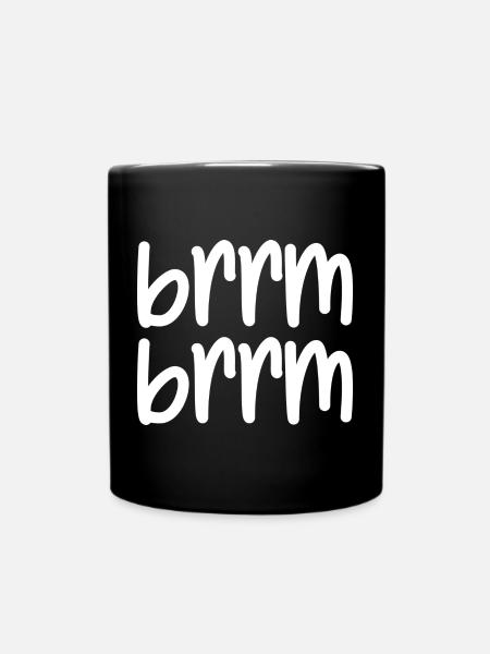 brrm brrm - Tasse einfarbig - Schwarz
