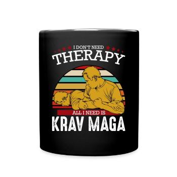 Krav Maga - Mug uni - noir - Devant