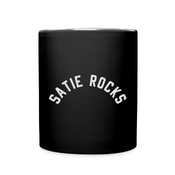 Erik Satie T-shirt drôle de dire - Mug uni - noir - Devant