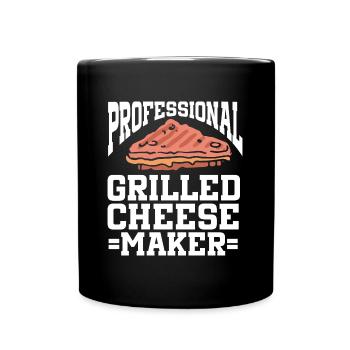Cheese Making Cheese Lover - Tasse einfarbig - Schwarz - Vorne