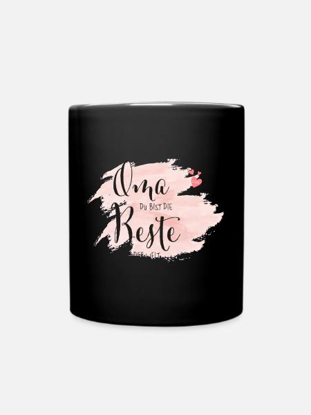 Grand-mère Tu es la meilleure du monde - Mug uni - noir