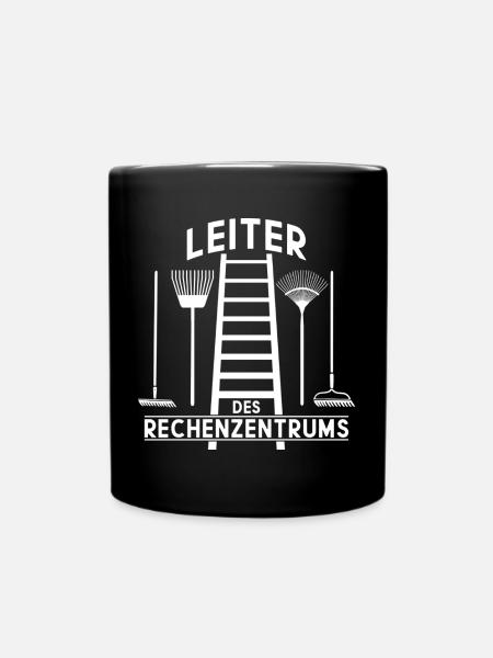 LEITER RECHENZENTRUM - Tasse einfarbig - Schwarz