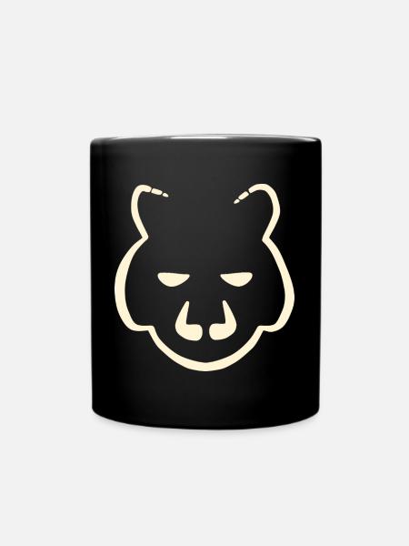 Blick - Tasse einfarbig - Schwarz