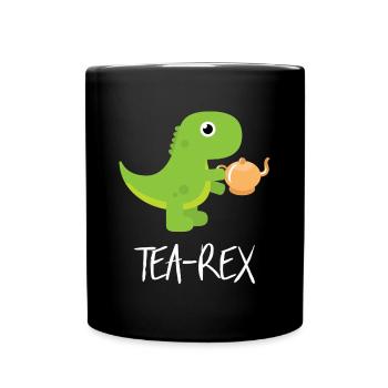 Tee - Tasse einfarbig - Schwarz - Vorne