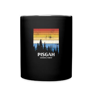 Pisgah National Forest - Tasse einfarbig - Schwarz - Vorne