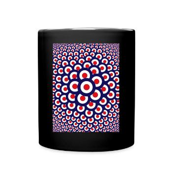 Mod Swarm - Tasse einfarbig - Schwarz - Vorne