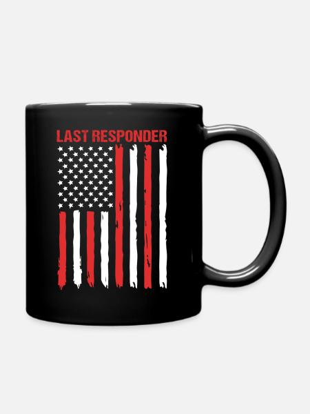 Bestattung USA - Tasse einfarbig - Schwarz