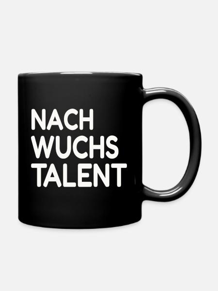 Nachwuchstalent  Talent Anfänger - Tasse einfarbig - Schwarz