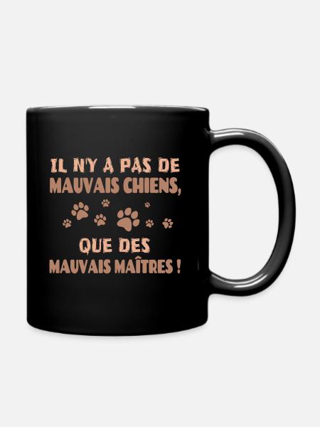 Hundetrainer, Hundezüchter - Tasse einfarbig - Schwarz