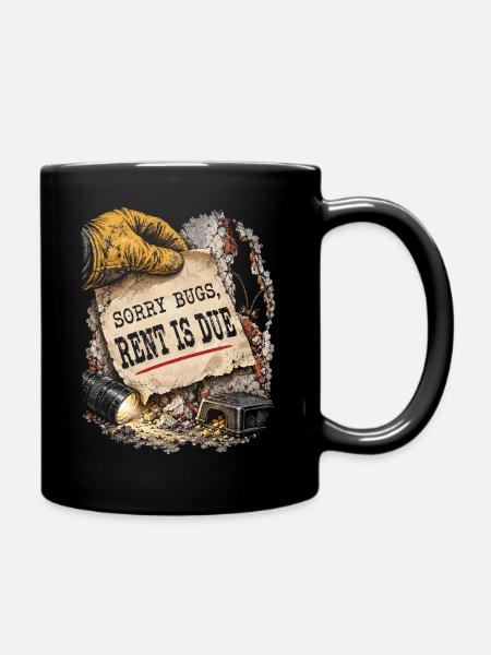 Schädlingsbekämpfung Kammerjäger - Tasse einfarbig - Schwarz
