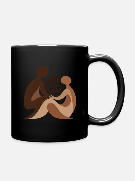 We Need Each Other - Tasse einfarbig - Schwarz