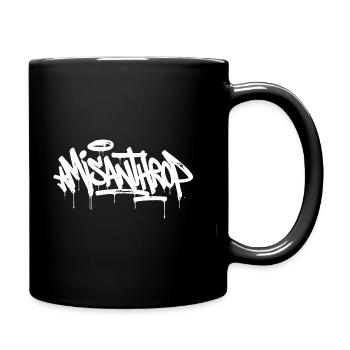 Misanthrop Rusty Style - Tasse einfarbig - Schwarz - Rechts