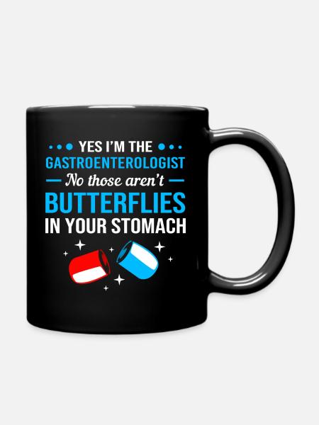Gastroenterologie - Tasse einfarbig - Schwarz