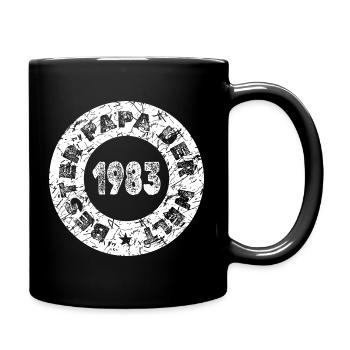 1983 - Tasse einfarbig - Schwarz - Rechts