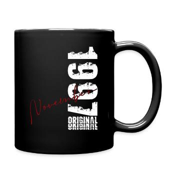 29. Geburtstag Geschenk November Original 1997 - Tasse einfarbig - Schwarz - Rechts
