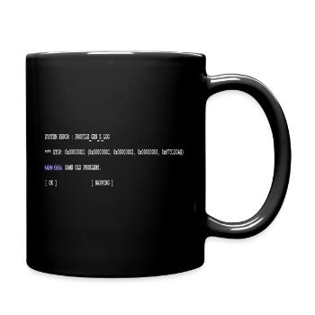 Lustiger Programmierer Spruch New Gen Same Old Pro - Tasse einfarbig - Schwarz - Rechts