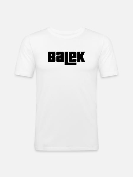 Balek - T-shirt près du corps Homme - blanc