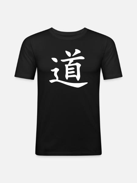 dao - Männer Slim Fit T-Shirt - Schwarz
