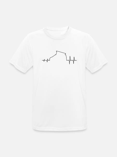 California Camper Van - Männer T-Shirt atmungsaktiv - Weiß