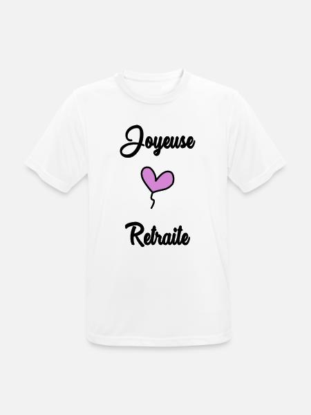 RETIREMENT. RETIREMENT. RETIRED. RETIREMENT - Men's Breathable T-Shirt - white
