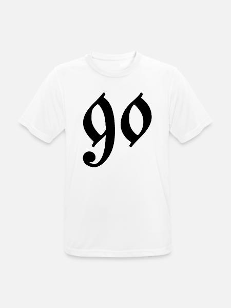 90 - T-shirt respirant Homme - blanc