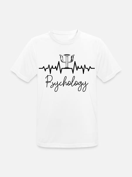 psychologue - T-shirt respirant Homme - blanc