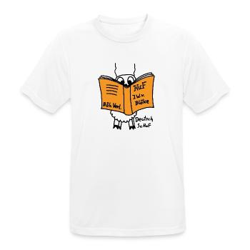 Deutsch Schof - Männer T-Shirt atmungsaktiv - Weiß - Vorne - AI Model Male 185 dark (185cm)