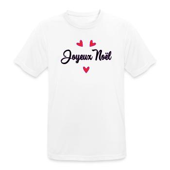 HAPPY NEW YEAR. NEW YEAR'S EVE. BEST WISHES - Men's Breathable T-Shirt - white - Front - AI Model Male 185 dark (185cm)