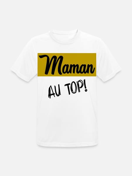 GRANNY. MOTHER'S DAY - Men's Breathable T-Shirt - white