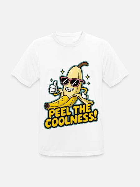 Pelez la fraîcheur ! - T-shirt respirant Homme - blanc