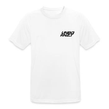 UNBGRNZT by Unlimited Apparel - Men's Breathable T-Shirt - white - Front - AI Model Male 185 dark (185cm)