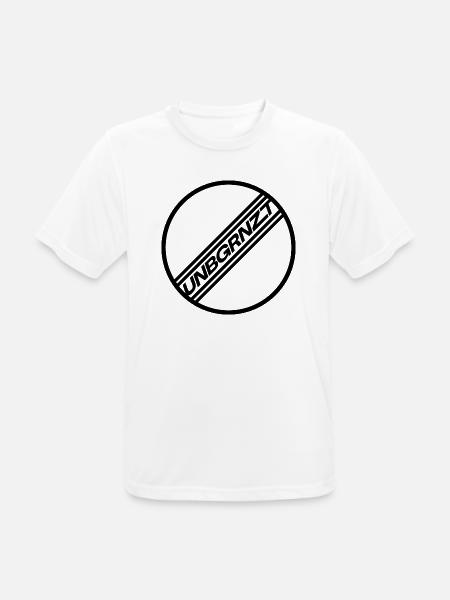 UNBGRNZT by Unlimited Apparel - Men's Breathable T-Shirt - white