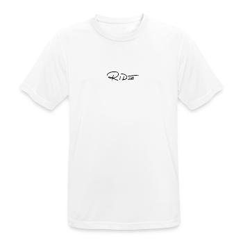 CHEVAUCHER - T-shirt respirant Homme - blanc - Devant - AI Model Male 185 dark (185cm)