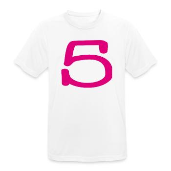 ALLES GUTE ZUM GEBURTSTAG. ALLES GUTE ZUM GEBURTSTAG. JAHRESTAG. - Männer T-Shirt atmungsaktiv - Weiß - Vorne - AI Model Male 185 dark (185cm)