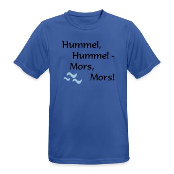 hummel hummel - Männer T-Shirt atmungsaktiv - Royalblau - Vorne - AI Model Male 185 dark (185cm)