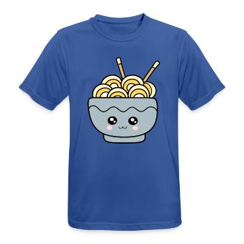 Ramen Nudeln Japan Küche - Männer T-Shirt atmungsaktiv - Royalblau - Vorne - AI Model Male 185 dark (185cm)