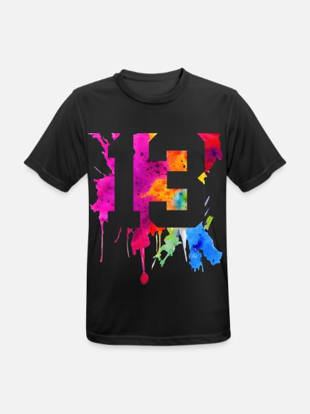 13 ANS 13E ANNIVERSAIRE - T-shirt respirant Homme - noir