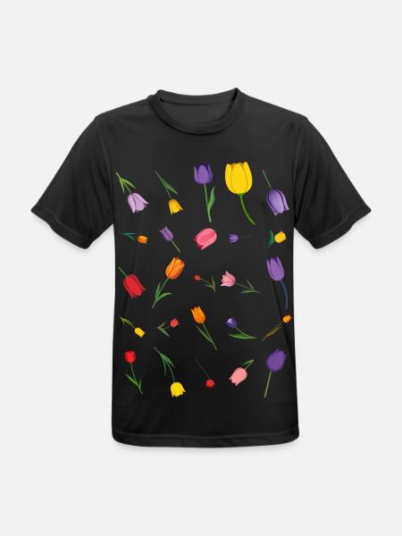 Source - T-shirt respirant Homme - noir