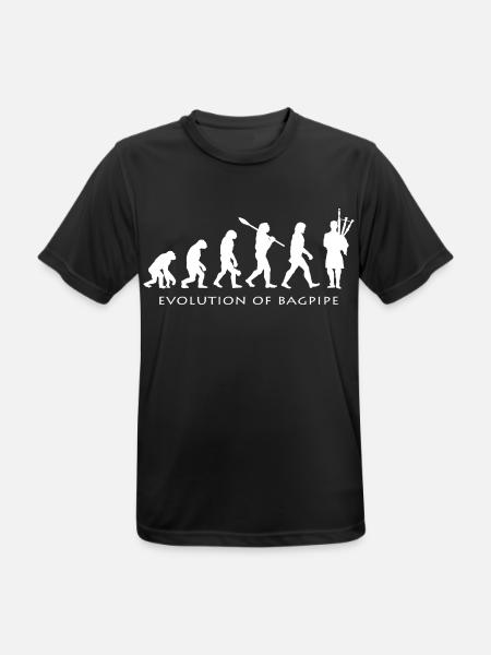 bagpipes - Men's Breathable T-Shirt - black