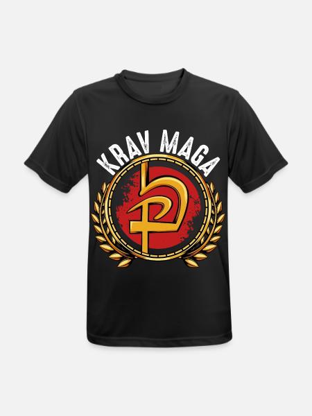 Krav Maga - Men's Breathable T-Shirt - black