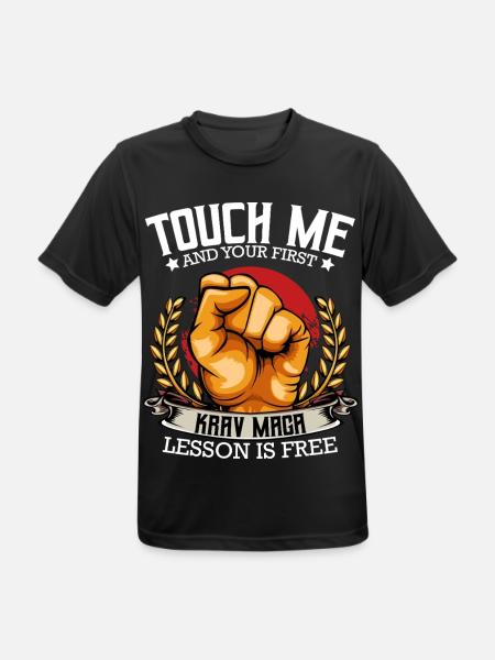 Krav Maga - Men's Breathable T-Shirt - black
