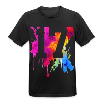 17 YEARS 17TH BIRTHDAY - Men's Breathable T-Shirt - black - Front - AI Model Male 178 light (178cm)