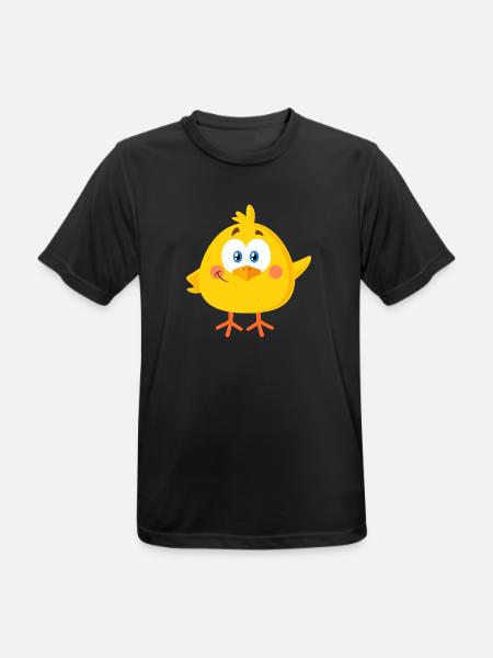 Little chick - Men's Breathable T-Shirt - black