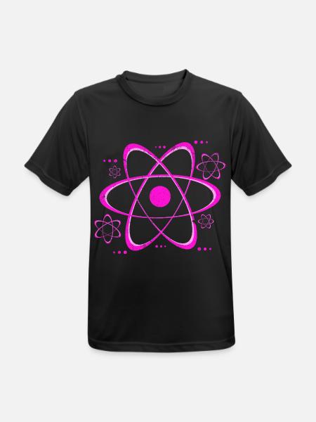 Physiker - Männer T-Shirt atmungsaktiv - Schwarz