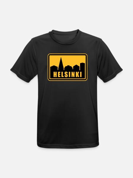 Helsinki - T-shirt respirant Homme - noir