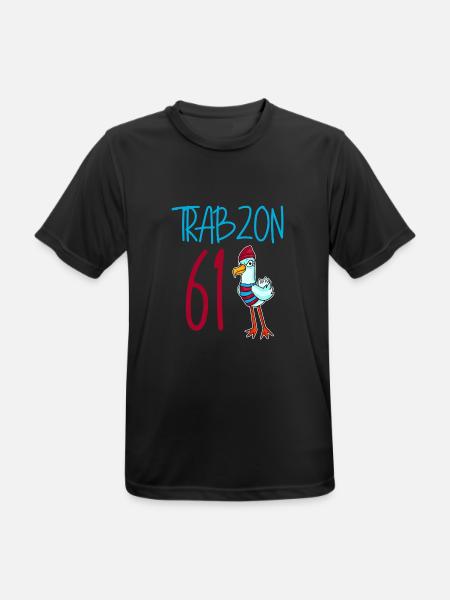Trabzon 61 Turkey city - Men's Breathable T-Shirt - black